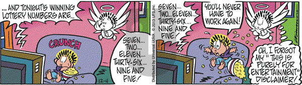 Rose is Rose on Wednesday December 4, 2013 Comic Strip