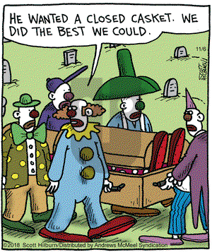 The Argyle Sweater on Tuesday November 6, 2018 Comic Strip