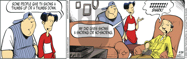 Baldo on Friday June 2, 2006 Comic Strip