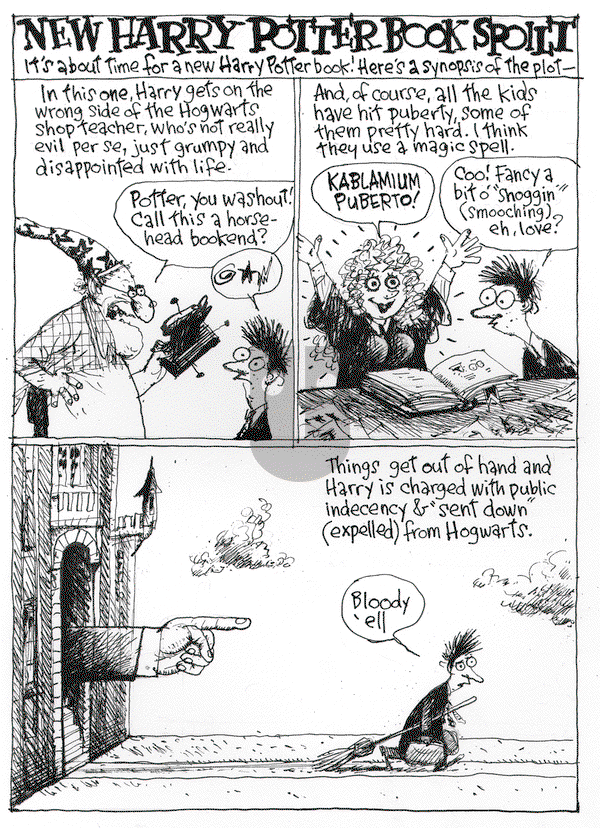Richard's Poor Almanac on Wednesday August 19, 2015 Comic Strip