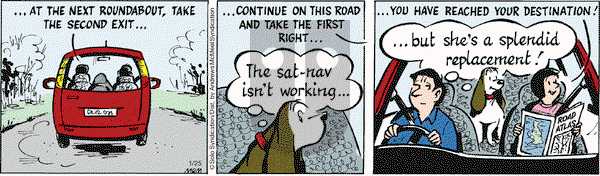Fred Basset on Saturday January 25, 2020 Comic Strip