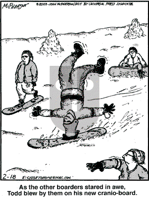 Close to Home - Friday February 18, 2005 Comic Strip