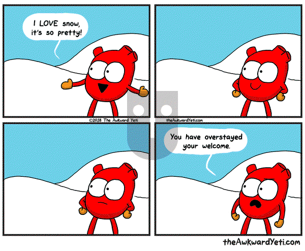The Awkward Yeti on Monday February 5, 2018 Comic Strip