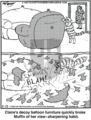 Close to Home on Wednesday May 31, 2000 Comic Strip