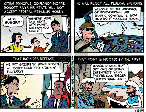 Ted Rall on Saturday April 11, 2009 Comic Strip