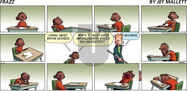 Frazz on Sunday October 13, 2013 Comic Strip