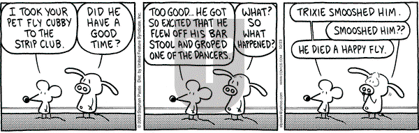 Pearls Before Swine on Thursday October 23, 2003 Comic Strip