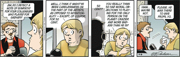 Doonesbury on Friday April 8, 2011 Comic Strip