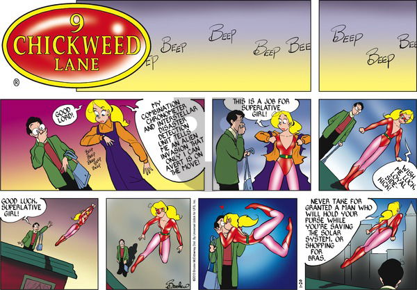 9 Chickweed Lane on Sunday January 20, 2013 Comic Strip