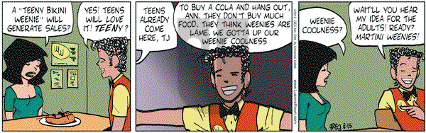 Luann on Wednesday August 15, 2012 Comic Strip