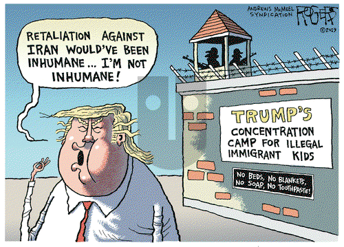Rob Rogers on Wednesday June 26, 2019 Comic Strip