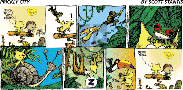 Prickly City on Sunday January 23, 2005 Comic Strip