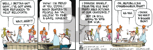 Non Sequitur on Friday November 4, 2016 Comic Strip