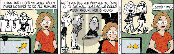 Luann on Wednesday July 9, 2025 Comic Strip