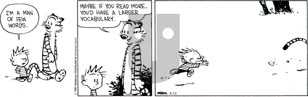 Calvin and Hobbes on Saturday June 13, 2015 Comic Strip