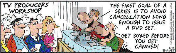 Frank and Ernest on Tuesday June 14, 2011 Comic Strip