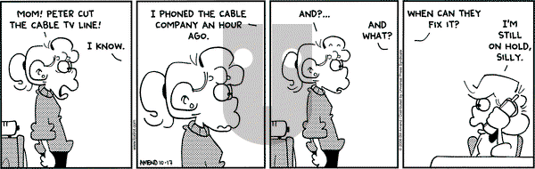 FoxTrot - Tuesday October 17, 2006 Comic Strip