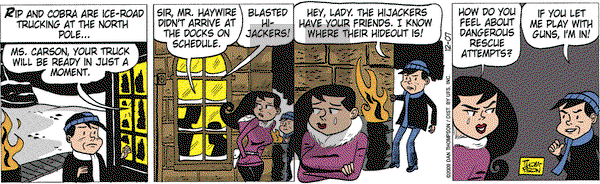 Rip Haywire on Monday December 7, 2009 Comic Strip