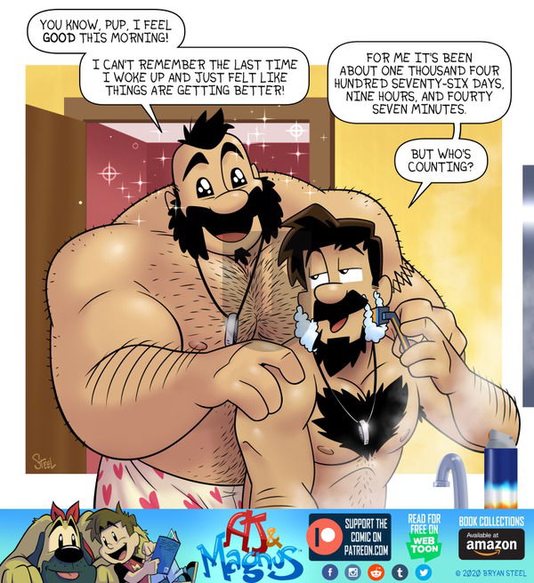 AJ and Magnus on Sunday November 15, 2020 Comic Strip