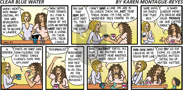 Clear Blue Water on Sunday February 19, 2006 Comic Strip