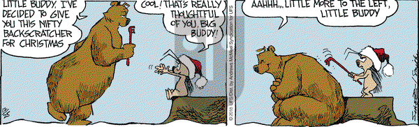 The Grizzwells on Tuesday December 25, 2018 Comic Strip