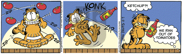 Garfield on Wednesday February 7, 2007 Comic Strip