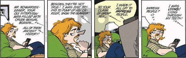 Doonesbury on Monday September 15, 2003 Comic Strip