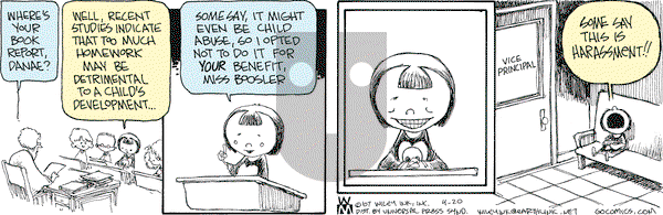 Non Sequitur on Friday April 20, 2007 Comic Strip