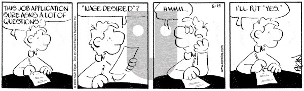 Drabble on Thursday June 15, 2006 Comic Strip