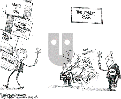 Matt Davies on Wednesday December 10, 2003 Comic Strip
