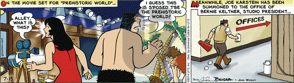 Alley Oop on Tuesday July 15, 2014 Comic Strip