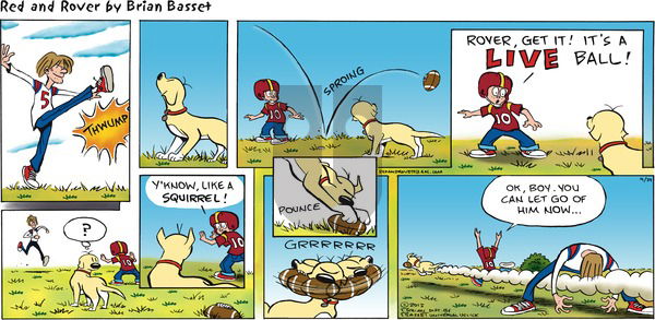 Red and Rover on Sunday September 29, 2013 Comic Strip