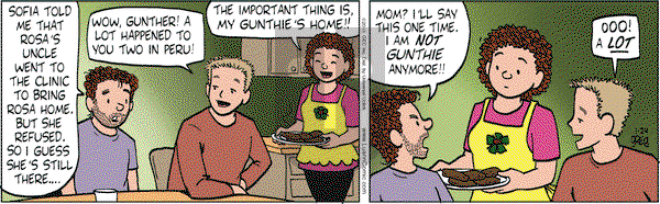 Luann on Saturday January 24, 2015 Comic Strip