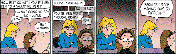 Luann - Tuesday February 12, 2008 Comic Strip