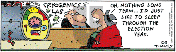 Frank and Ernest on Thursday December 8, 2011 Comic Strip