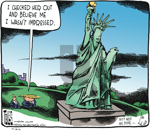Tom Toles on Tuesday October 18, 2016 Comic Strip