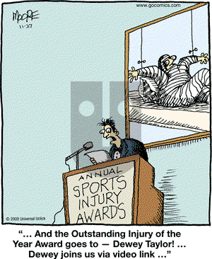 In the Bleachers - Friday November 27, 2009 Comic Strip
