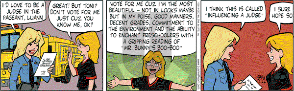 Luann on Tuesday March 22, 2011 Comic Strip