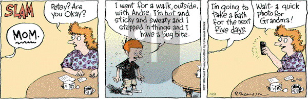 Cul de Sac on Saturday July 23, 2011 Comic Strip