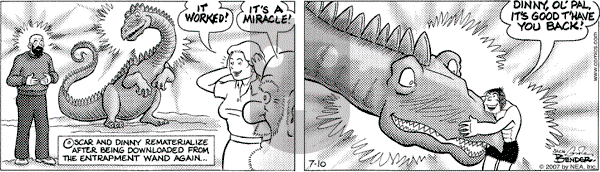 Alley Oop on Tuesday July 10, 2007 Comic Strip