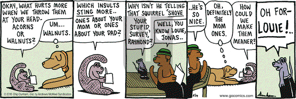 Overboard on Thursday June 14, 2018 Comic Strip