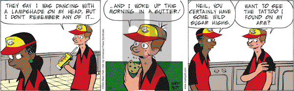 Lucky Cow on Tuesday July 6, 2004 Comic Strip