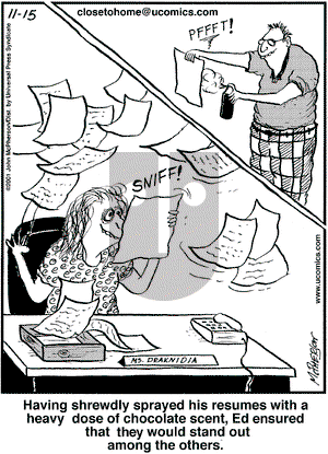 Close to Home on Thursday November 15, 2001 Comic Strip
