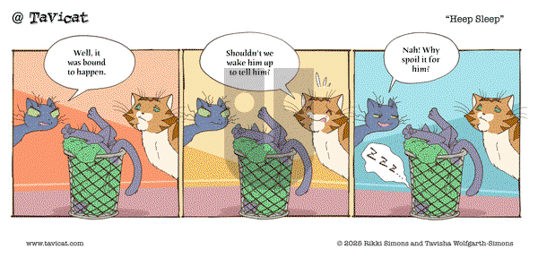 @Tavicat on Wednesday January 29, 2025 Comic Strip