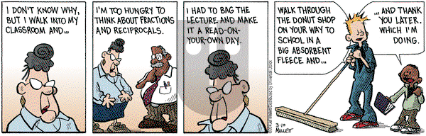 Frazz on Monday March 10, 2014 Comic Strip