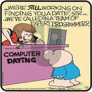 Ziggy on Monday July 5, 2004 Comic Strip