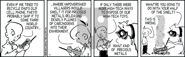 Cow and Boy Classics on Tuesday March 11, 2008 Comic Strip