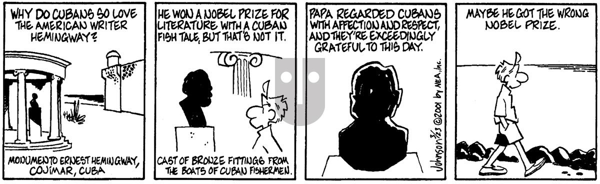 Arlo and Janis - Friday March 23, 2001 Comic Strip