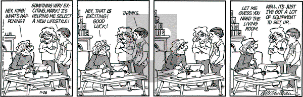 Doonesbury on Tuesday November 28, 1978 Comic Strip