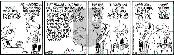 FoxTrot on Saturday May 20, 1989 Comic Strip